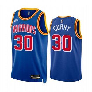 30 Stephen Curry Blue Jersey